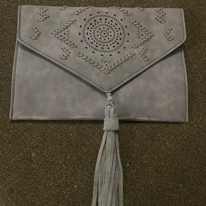 Francesca’s Navy Blue Clutch